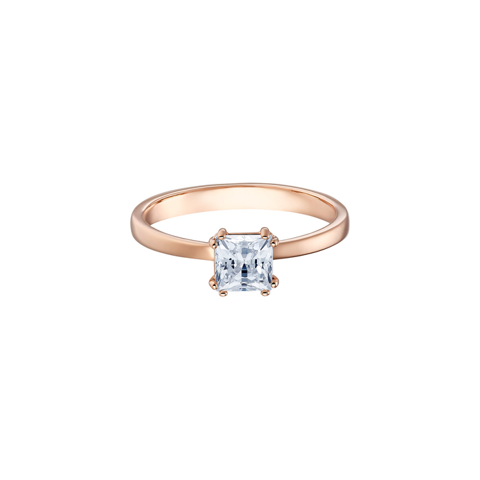 Купить «Swarovski 5515778 ATTRACT: кольцо  ENGAGEMENT CZWH/ROS 50» в интернет-магазине «Золотое время»