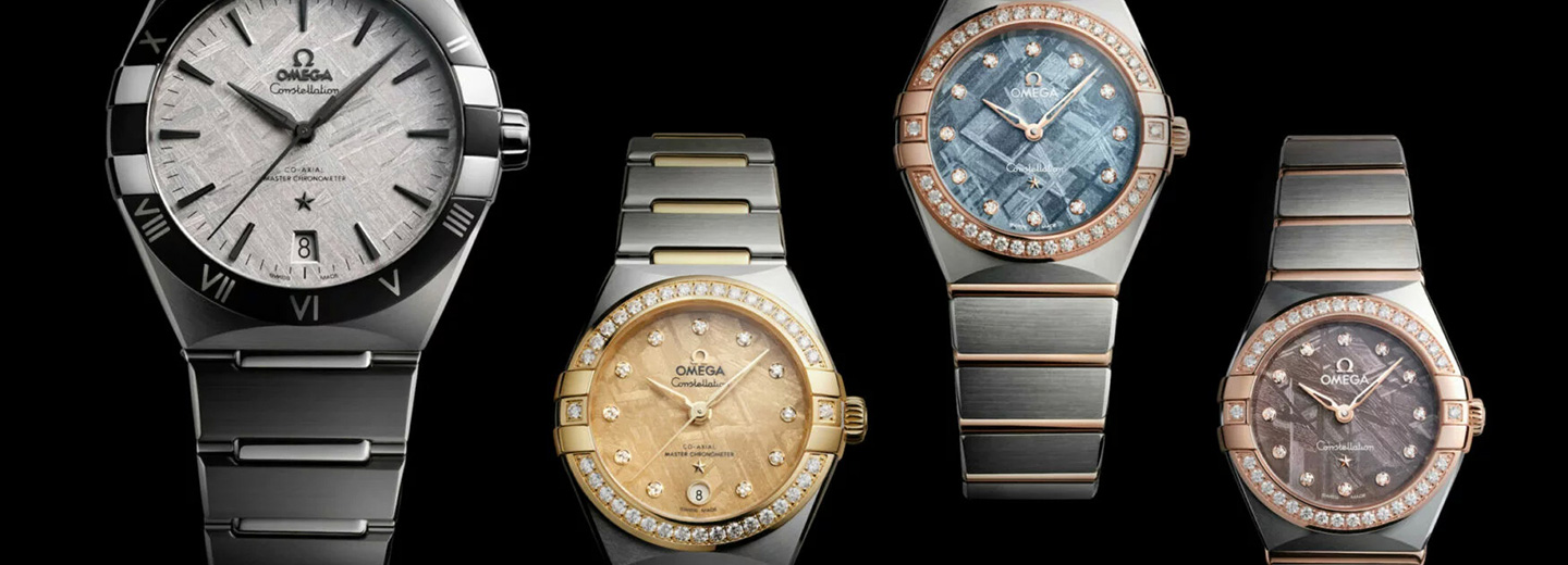 Omega добавила цветные метеоритные циферблаты в свою линейку Constellation