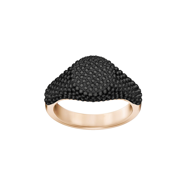 Купить «Swarovski 5412010 Кольцо STONE:RING SIGNET JET/ROS р.52» в интернет-магазине «Золотое время»