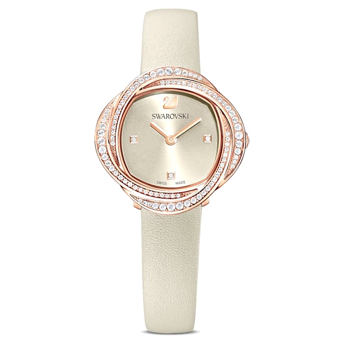 Купить «Swarovski 5552424 CRYSTAL FLOWER: часы ж. LS GRY/GRY/PRO» в интернет-магазине «Золотое время»