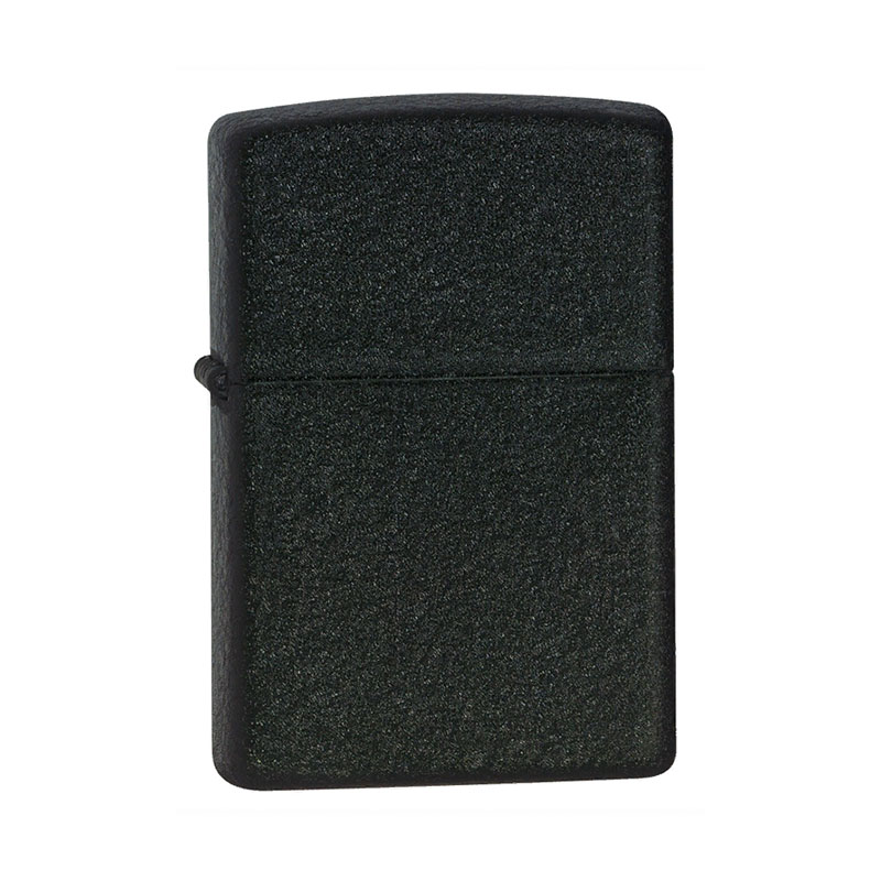 Купить «236 Зажигалка ZIPPO Classic, латунь/сталь с покрытием Black Crackle, чёрный» в интернет-магазине «Золотое время»