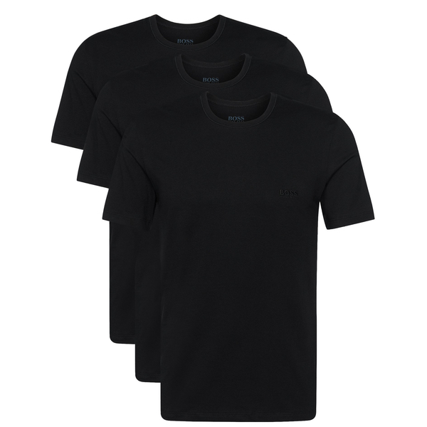 Купить «50325388 Футболка T-Shirt RN 3P CO L, Black» в интернет-магазине «Золотое время»