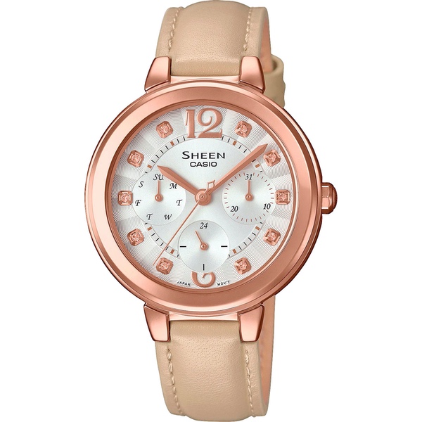 Купить «Casio SHE-3048PGL-7BUER» в интернет-магазине «Золотое время»