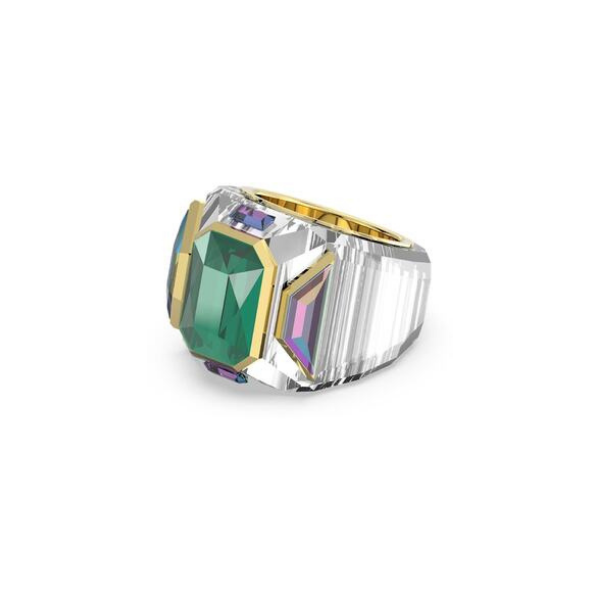 Купить «Swarovski 5600663 CHROMA: кольцо EMER/GOS 55» в интернет-магазине «Золотое время»