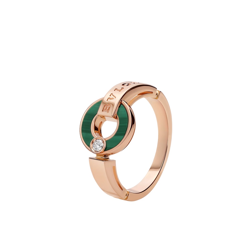 Купить «Bulgari 357238_1 TNR1MM кольцо» в интернет-магазине «Золотое время»