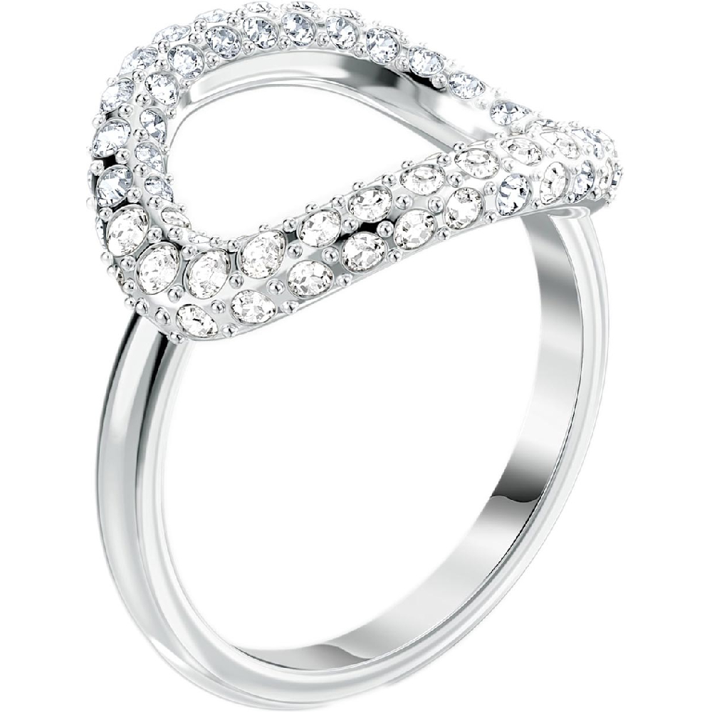 Купить «Swarovski 5567357 THE ELEMENTS: кольцо AIR LMUL/RHS 55» в интернет-магазине «Золотое время»