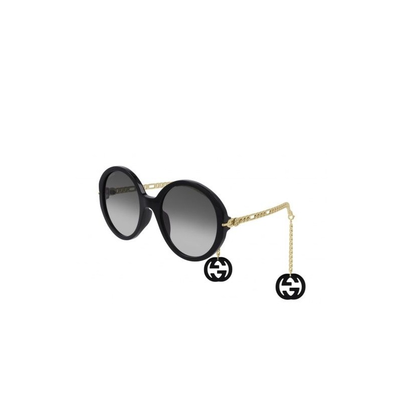 Купить «GUCCI GG 0726S-001 56 очки солнцезащитные » в интернет-магазине «Золотое время»