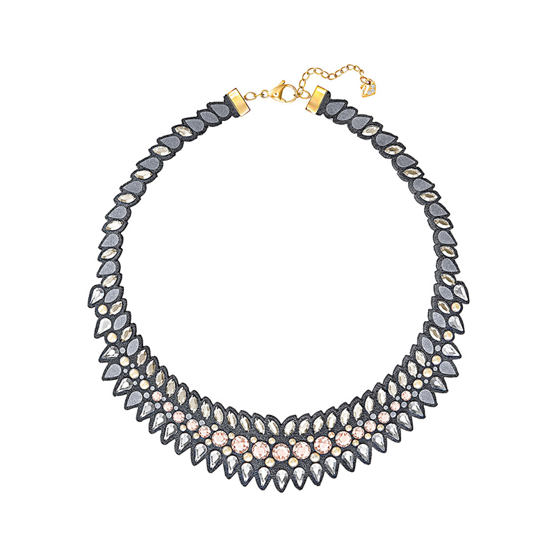 Купить «Swarovski 5244212 Ожерелье SLAKE PULSE: LMUL/PGO DK GRAY» в интернет-магазине «Золотое время»
