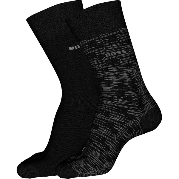 Купить «50501320 Носки 2P RS Yarn Effect CC 39-42, Black» в интернет-магазине «Золотое время»
