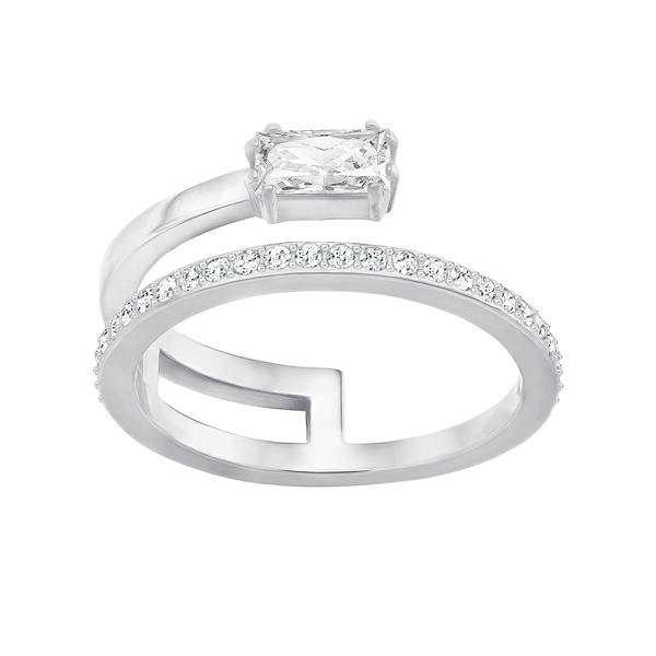 Купить «Swarovski  5286711 Кольцо GRAY: SML CZWH/RHS р.50» в интернет-магазине «Золотое время»