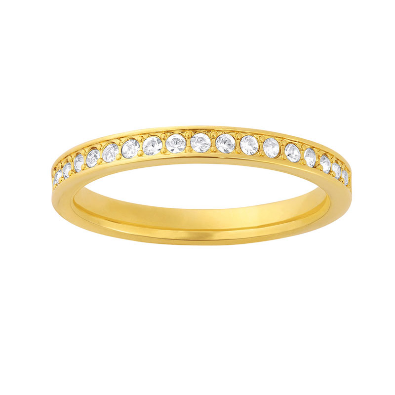 Купить «Swarovski 1121072 Кольцо RARE р.55, позолота» в интернет-магазине «Золотое время»