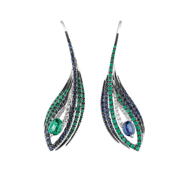 Купить «Damiani 20042466 Серьги» в интернет-магазине «Золотое время»