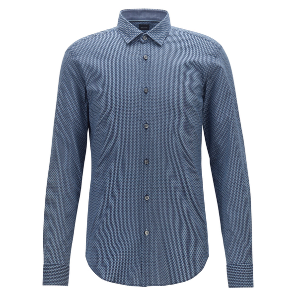 Купить «50416707 Сорочка Rikki_53, L, Dark Blue» в интернет-магазине «Золотое время»