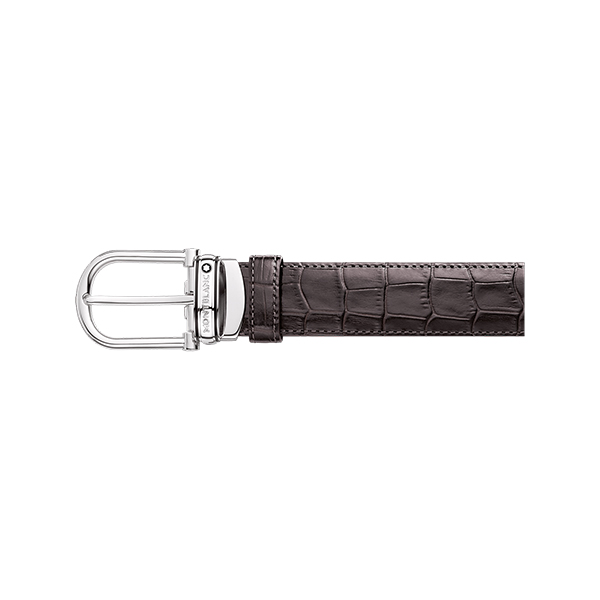 Купить «00114391 BELT HORS SS PIN MOCHAALING PRINT30 MONTBLANC» в интернет-магазине «Золотое время»
