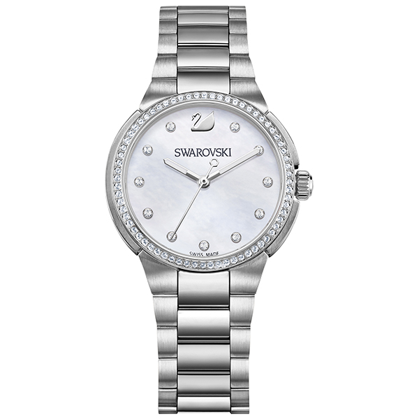 Купить «Swarovski 5221179 Часы CITY MINI CRY MB STS/MOP/STS» в интернет-магазине «Золотое время»