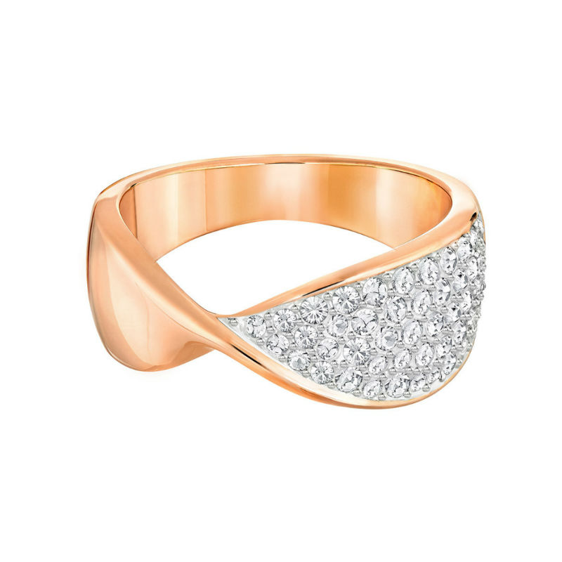 Купить «Swarovski Кольцо FREEDOM:RING NRW CRY/ROS р.55 5236160» в интернет-магазине «Золотое время»