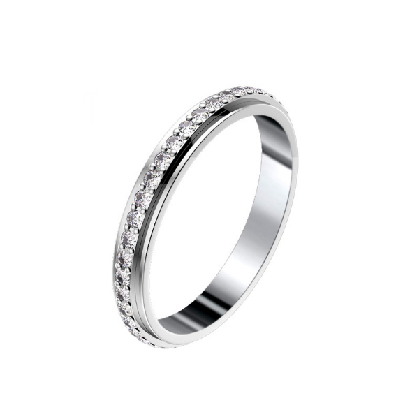 Купить «Piaget G34PR650/H10506 Кольцо Обруч мал Poss БЗ усып брил, 2,63 г.» в интернет-магазине «Золотое время»