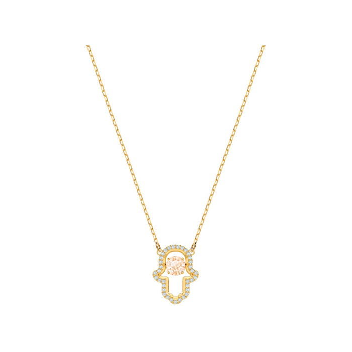 Купить «Swarovski 5448612 Luckily: ожерелье HAMSA DC LMUL/GOS» в интернет-магазине «Золотое время»