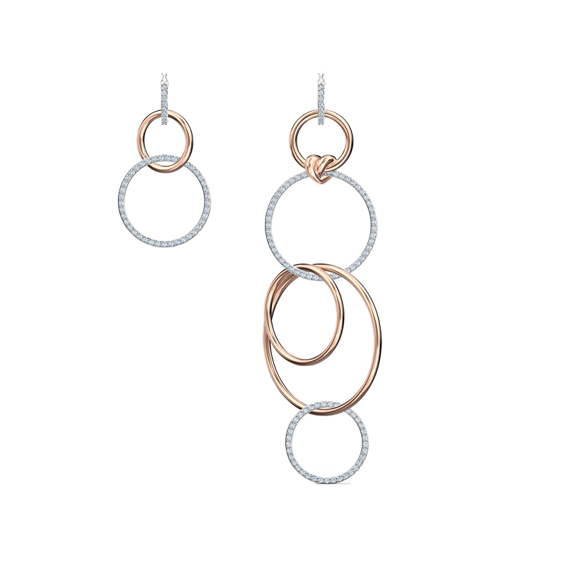 Купить «Swarovski 5520652 LIFELONG HRT: серьги TALKING PCE CZWH/MX» в интернет-магазине «Золотое время»