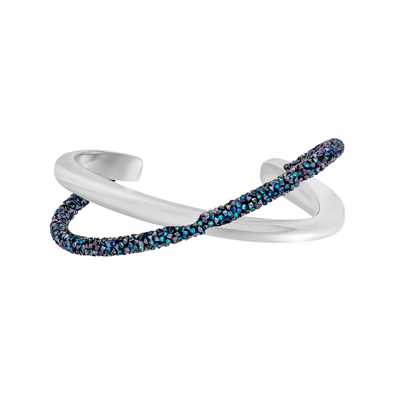 Купить «Swarovski 5348052 Браслет CRYSTAL. CROSS CRY BBL/STS р.М» в интернет-магазине «Золотое время»