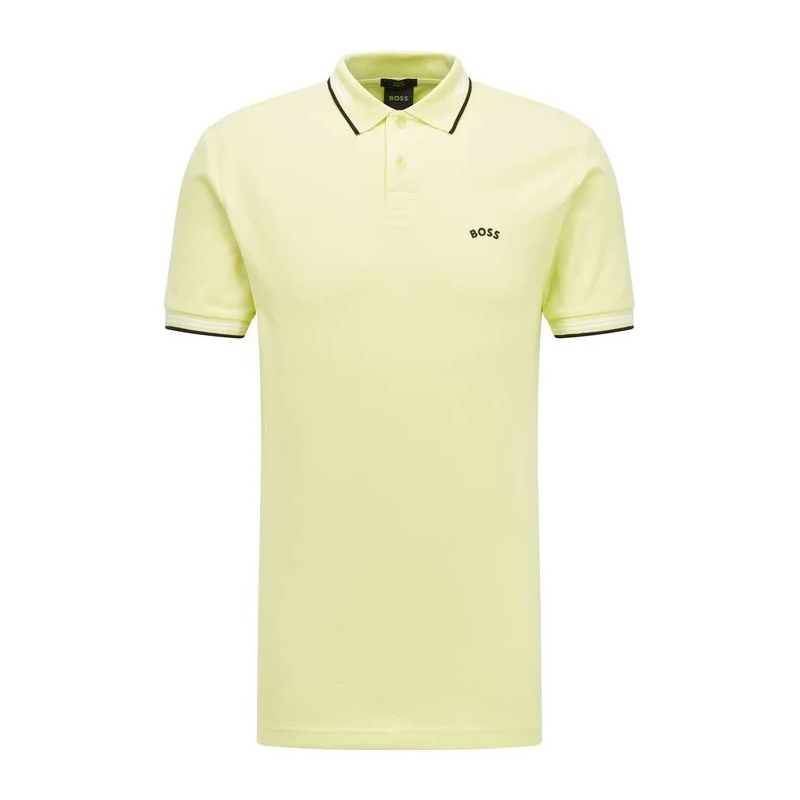 Купить «50469245 Рубашка-поло Paul Curved L, Open Green» в интернет-магазине «Золотое время»