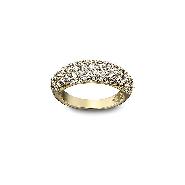 Купить «Swarovski 1062726 Кольцо MAEVA р.52, золото» в интернет-магазине «Золотое время»