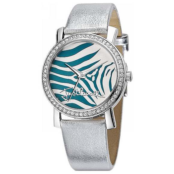 Купить «Just Cavalli 7251 103 755 JC MOON SS 3H ZEBRA BLUE» в интернет-магазине «Золотое время»