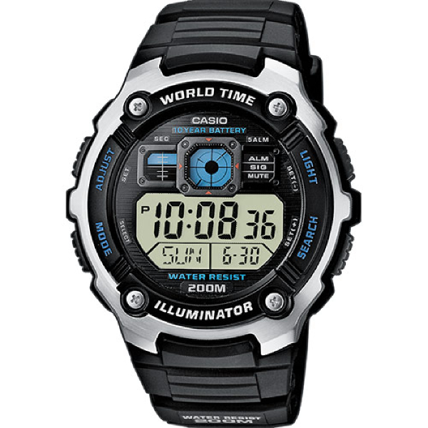 Купить «Casio AE-2000W-1A» в интернет-магазине «Золотое время»