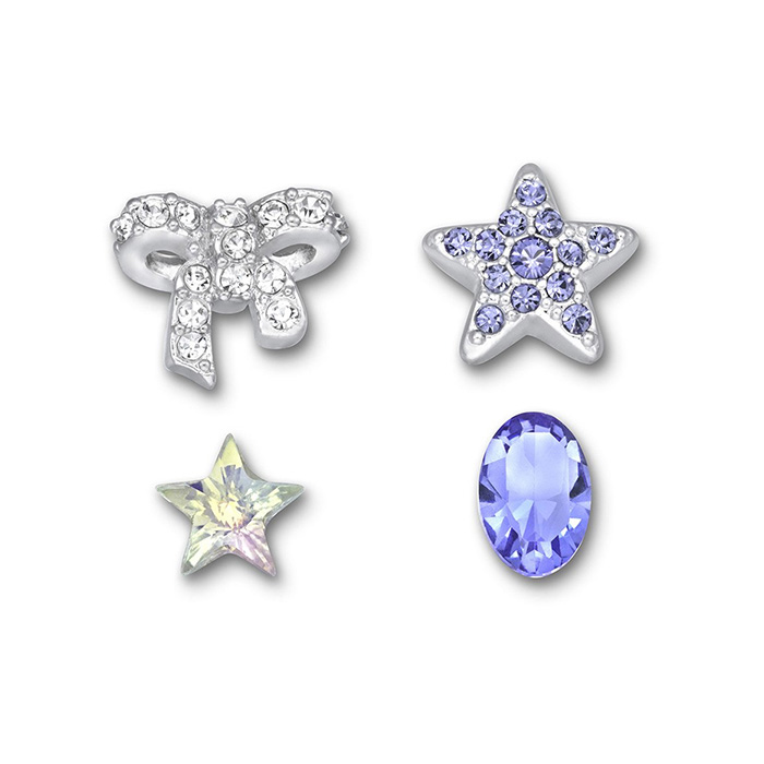 Купить «Swarovski 5071289 Набор вставок TREASURE синие.родий» в интернет-магазине «Золотое время»