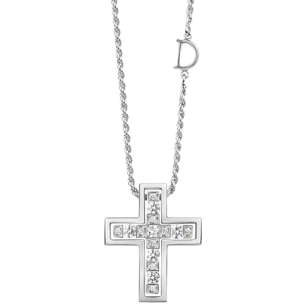 Купить «Damiani 20073462 Кулон (2) на цепи #180» в интернет-магазине «Золотое время»