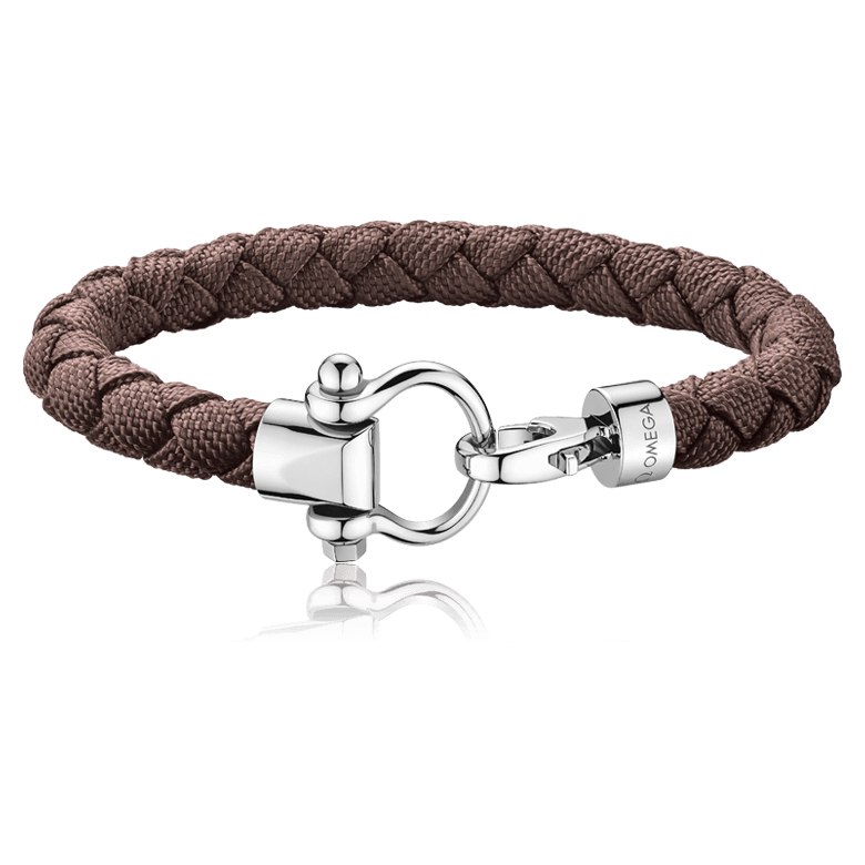 Купить «Omega BA05CW0001003 Браслет AQUA SAILING TEXTILE TAUPE 23» в интернет-магазине «Золотое время»