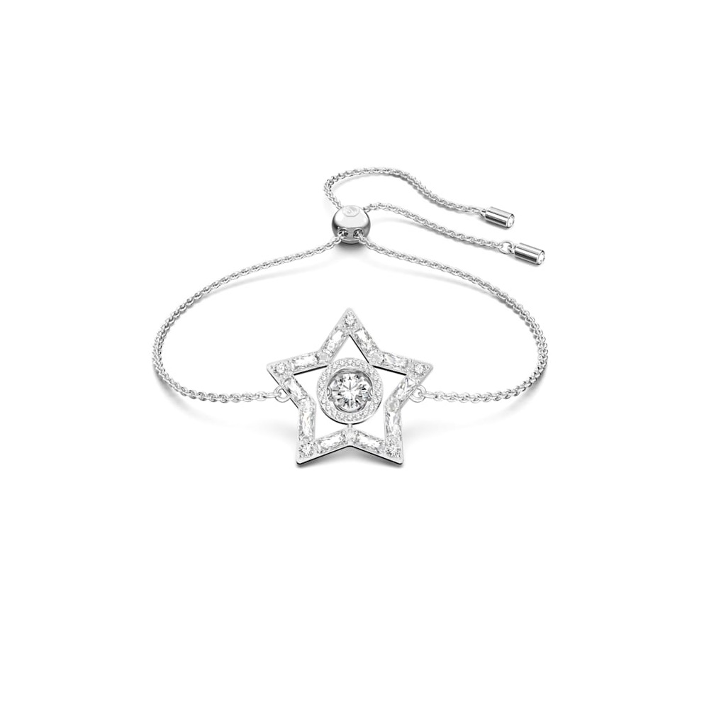 Купить «Swarovski 5617881 STELLA: браслет CZ S WHITE/RHS» в интернет-магазине «Золотое время»
