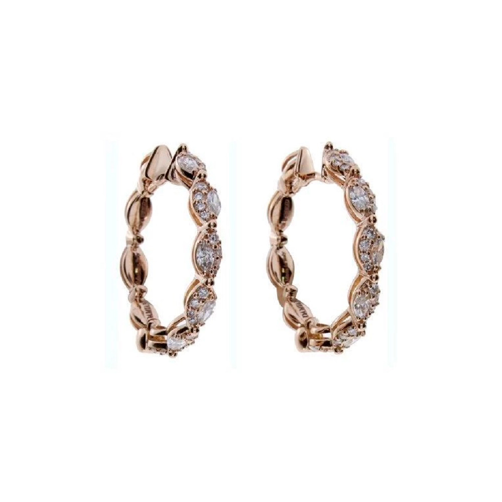 Купить «Damiani 20069288 Серьги #16» в интернет-магазине «Золотое время»