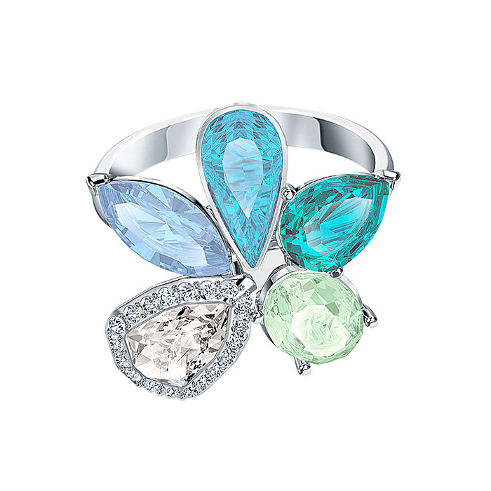 Купить «Swarovski 5520491 SUNNY: кольцо DMUL/RHS 55» в интернет-магазине «Золотое время»