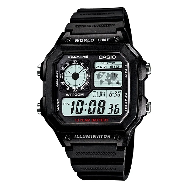 Купить «Casio AE-1200WH-1A» в интернет-магазине «Золотое время»