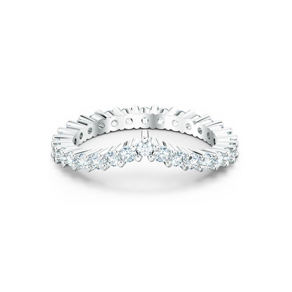 Купить «Swarovski 5569171 VITTORE: кольцо V CZWH/RHS 55» в интернет-магазине «Золотое время»