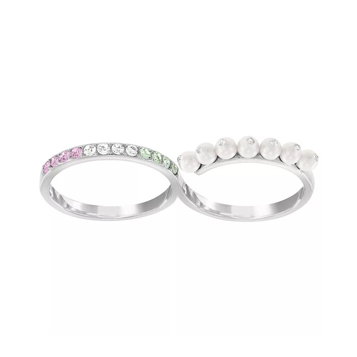 Купить «Swarovski 5139709 Кольцо CALISTA DB р.52 палладий» в интернет-магазине «Золотое время»