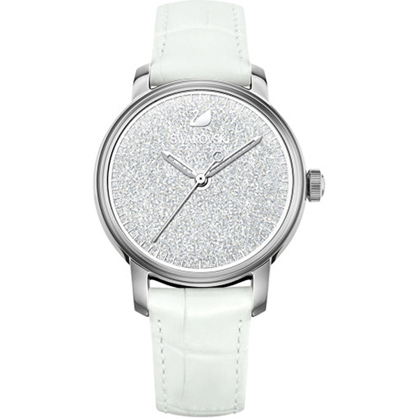 Купить «Swarovski 5295383 Часы CRYSTALLINE HOURS Q LS WHT/CRY/STS» в интернет-магазине «Золотое время»