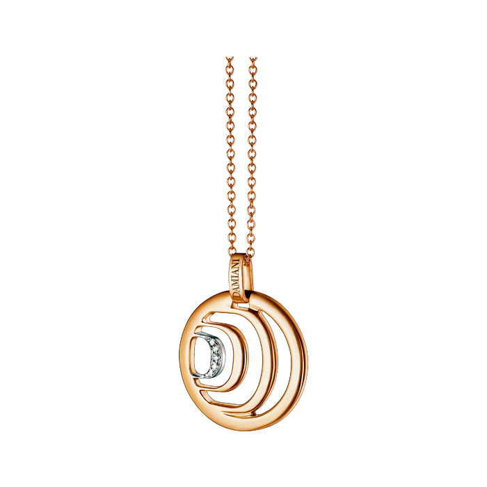 Купить «Damiani 20023974 Колье 6бр-0,02к., 9,23 гр.» в интернет-магазине «Золотое время»