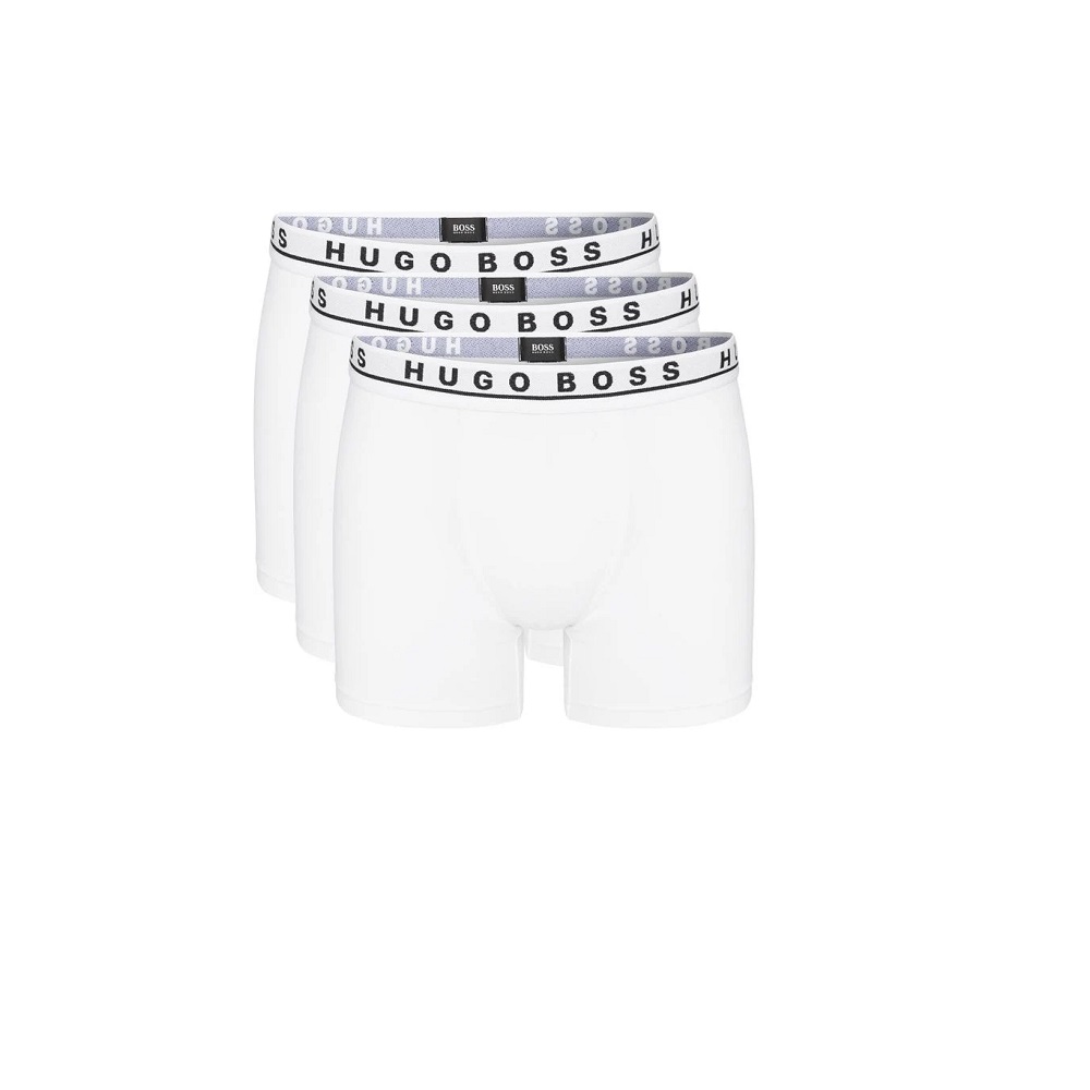 Купить «50325404 Трусы Boxer Brief 3P CO/EL L, White» в интернет-магазине «Золотое время»