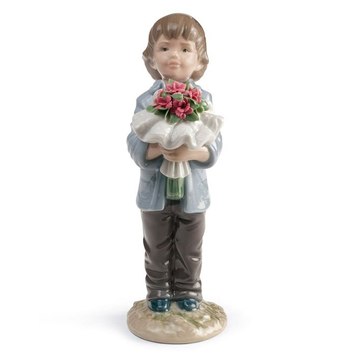 Купить «Lladro 01008504 Лучшее для тебя (мальчик)» в интернет-магазине «Золотое время»