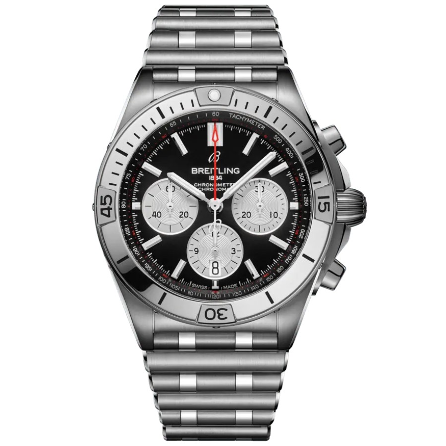 Купить «Breitling AB0134101B1A1(3320930) CHRONOMAT B01 CHRONOGRAPH 42 - STEEL» в интернет-магазине «Золотое время»