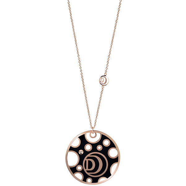 Купить «20058573 Кулон на цепи Damiani 1бр-0,01 крт., 750пр.» в интернет-магазине «Золотое время»