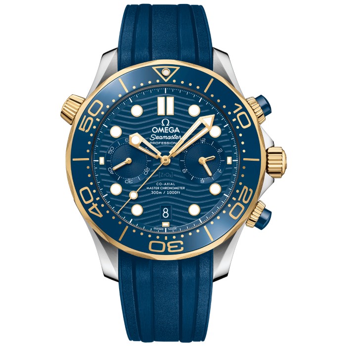 Купить «Omega 21022445103001/82806760 SE DIV 300M IV 44 ST-YG/R BLUE» в интернет-магазине «Золотое время»