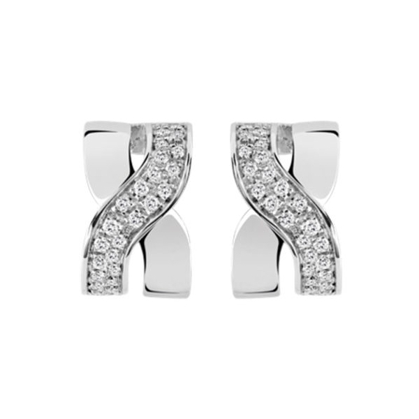 Купить «20045773 Серьги Damiani 750 пр. вес 5,64 гр.» в интернет-магазине «Золотое время»