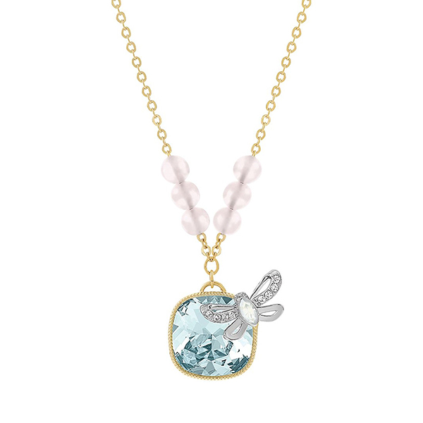 Купить «Swarovski 5111565 Кулон CANDY св.синий золото» в интернет-магазине «Золотое время»