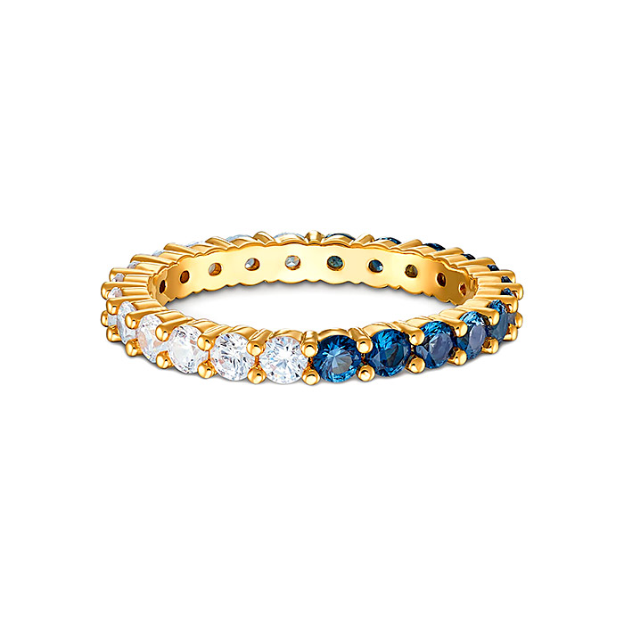 Купить «Swarovski 5511562 VITTORE: кольцо XL NSB/CZWH/GOS 55» в интернет-магазине «Золотое время»