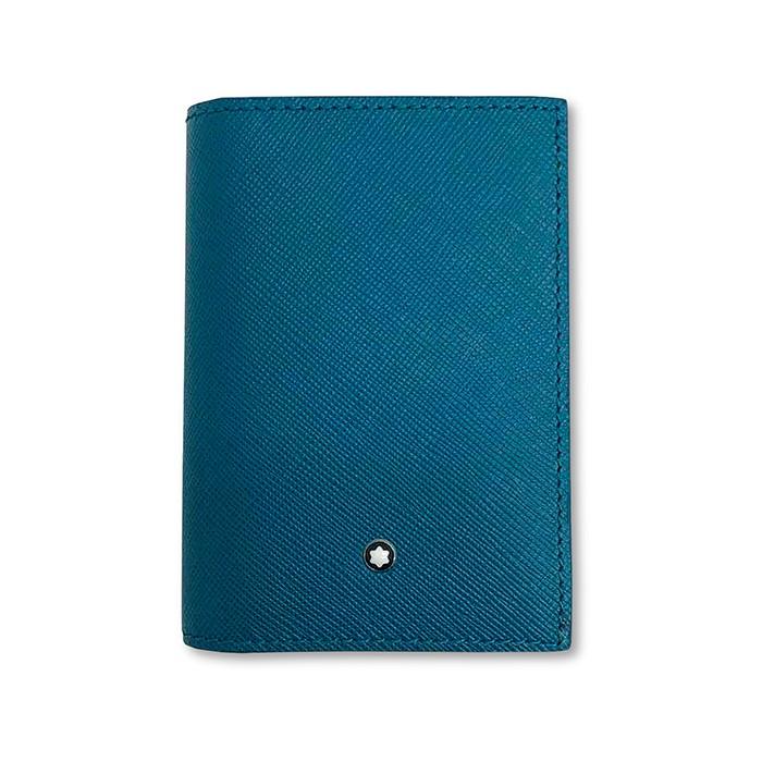Купить «00124375 ВИЗИТНИЦА С КЛАПАН MB SARTORIAL ГОЛУБ MONTBLANC» в интернет-магазине «Золотое время»