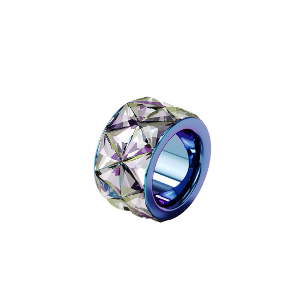 Купить «Swarovski 5610824 CURIOSA: кольцо CRY VL/OTH 58» в интернет-магазине «Золотое время»