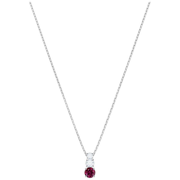 Купить «Swarovski 5447060 Кулон ATTRACT TRILOGY:PENDANT RND RBY/CZ» в интернет-магазине «Золотое время»